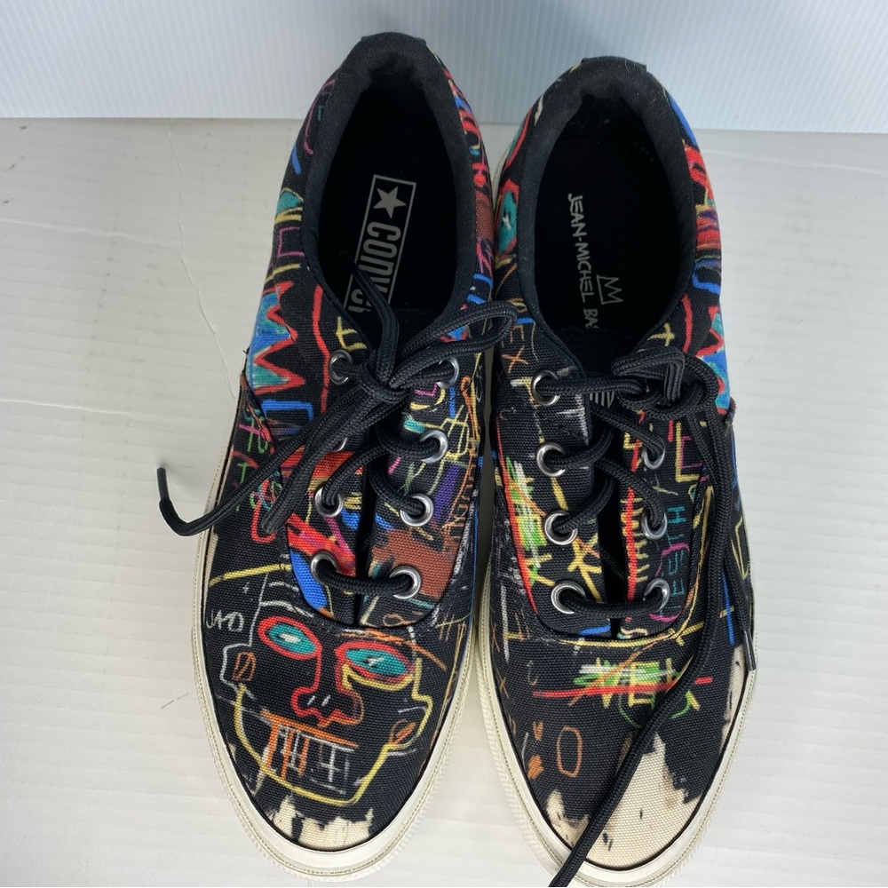 Converse Multicolor Graphic Sneakers Jean Paul Basquiat
